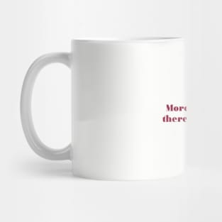 More Than This, burgundy Mug